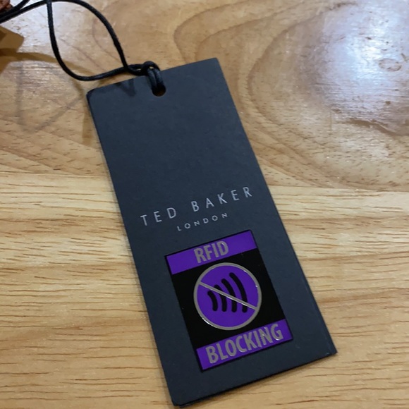 Ted Baker Slim Card Wallet NWT - Picture 3 of 5